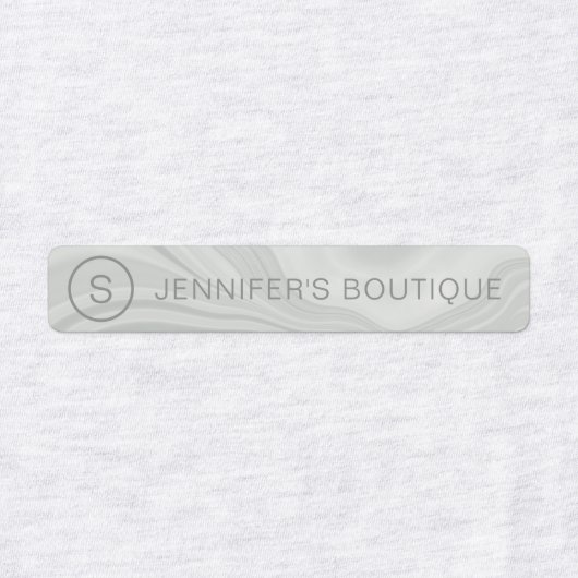 Handelsnaam Kledinggrootte Labels Marmer (Design 2)