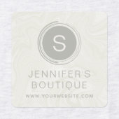 Handelsnaam Kledinggrootte Labels Marmer (Design 1)