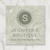 Handelsnaam Kledinggrootte Labels Marmer (Voorkant)