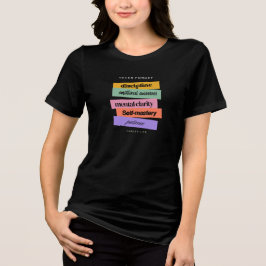 Handelsontwerp | Herinnering | Motivatie Tri-Blend Shirt