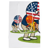 Handelsoorlog De Golf Edition Medium Cadeauzakje (Achterkant)