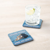 Handelsoorlogen doen alle schepen zinken bier onderzetter (Rechterzijde)