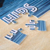 Handelsoorlogen doen alle schepen zinken legpuzzel (Zijkant)