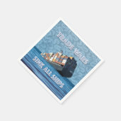 Handelsoorlogen doen alle schepen zinken servet (Hoek)