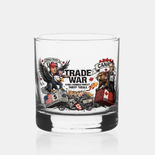Handelsorlog Rodeo Whisky Glas (Voorkant)