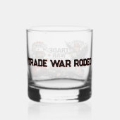 Handelsorlog Rodeo Whisky Glas (Achterkant)