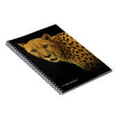 Handelspans met een Magnificante Cheetah Notitieboek (Rechterzijde)