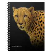 Handelspans met een Magnificante Cheetah Notitieboek (Voorkant)