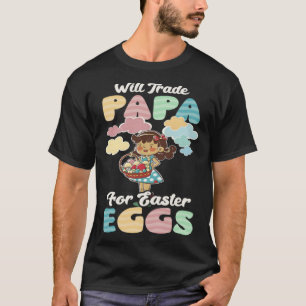 Handelspapa voor paaseieren Christelijk Pasen T-shirt