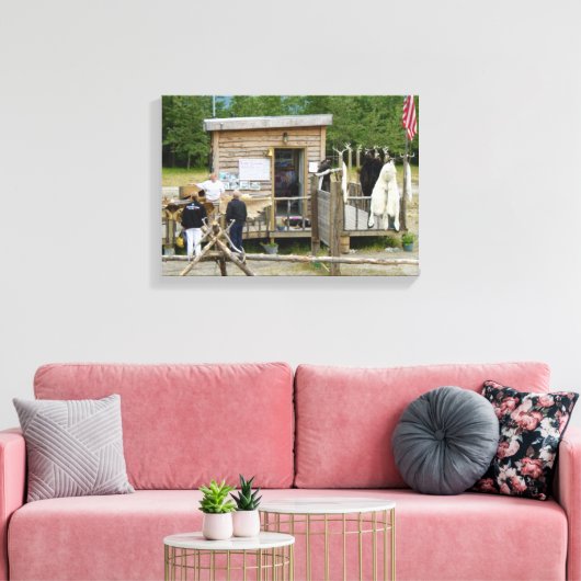 Handelspost Canvas Afdruk (Insitu (Woonkamer))