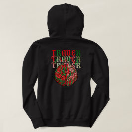 Handelspsychologie Hersenanatomie Grafiekpatroon Hoodie