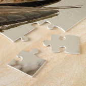 Handelsstadia met een Barn Swallow Legpuzzel (Zijkant)