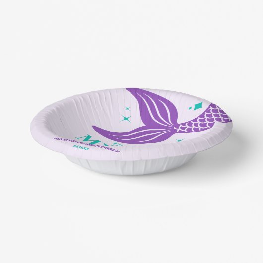 Handelstaart voor sluier zeemeermin vrijgezellenfe papieren kommen (Gebogen)