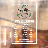 Handelsvenster Logo-handtekeningen toevoegen Decal (Vel 2)