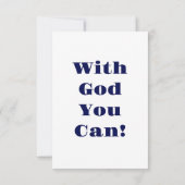 Handelt 10:7 KJV BijbelscriptWenskaart Kaart (Achterkant)