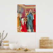 Handelt 13:1-3 Barnabas en Saul Verzonden uit post Poster (Keuken)