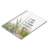 Handelt 17:28 in Hem wij leven en verplaatsen Bijb Notitieboek (Linkerzijde)