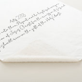 Handelt 2:38 Blanket Jesus Name Pentecostal Sherpa Deken (3/4)