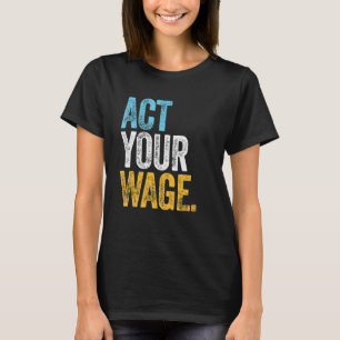 HANDELT UW kantoor van het BEELD rustig op T-shirt