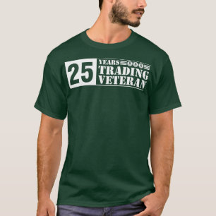 Handelveteraan BlackampWhite 25 jaar overlevende T-shirt