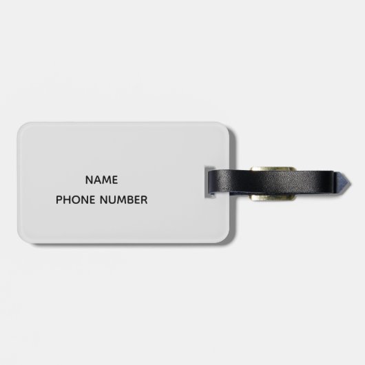 Handen af Dit is Nacho Bagage Humor Bagagelabel (Achterkant horizontaal)