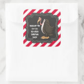 Handen af Old Buzzard's Christmas snoep sticker (Tas)