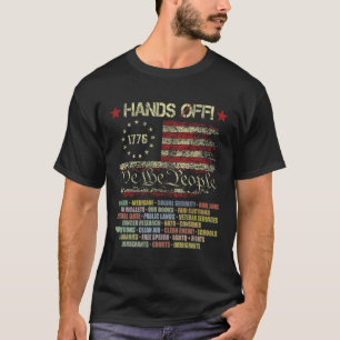 Handen af Shirt Protest Mannen Vrouwen T-shirt.png