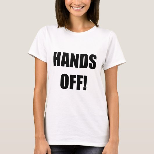 HANDEN AF! T-SHIRT (Voorkant)