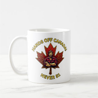 Handen af van Canada, Nooit 51, Maple Leaf Lumberj Koffiemok