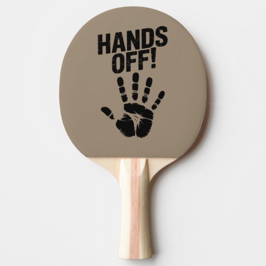 Handen af van mijn land Mijn lichaam Medicare Poli Tafeltennisbatje (Voorkant)