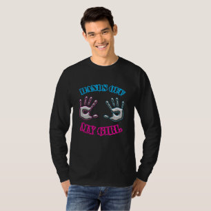 Handen af van mijn man en meisje shirten t-shirt