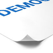 HANDEN AF VAN ONZE DEMOCRATIE POSTER (Hoek)