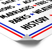 Handen af van onze vrijheden Burgerrechten Protest Poster (Hoek)