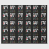 Handen af van protest cadeaupapier (Vlak)
