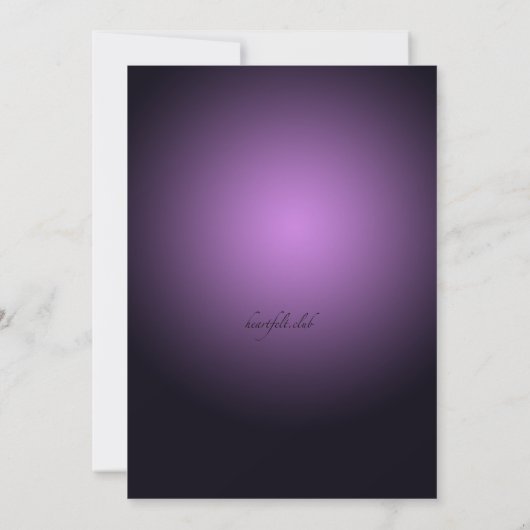 Handen bereiken Halloween-feestuitnodiging Kaart (Achterkant)