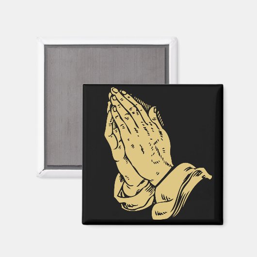 handen bidden magneet (Voorkant / Achterkant)