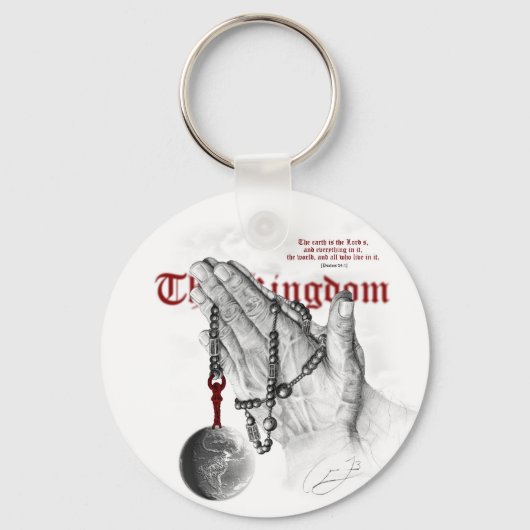 handen bidden sleutelhanger (Voorkant)