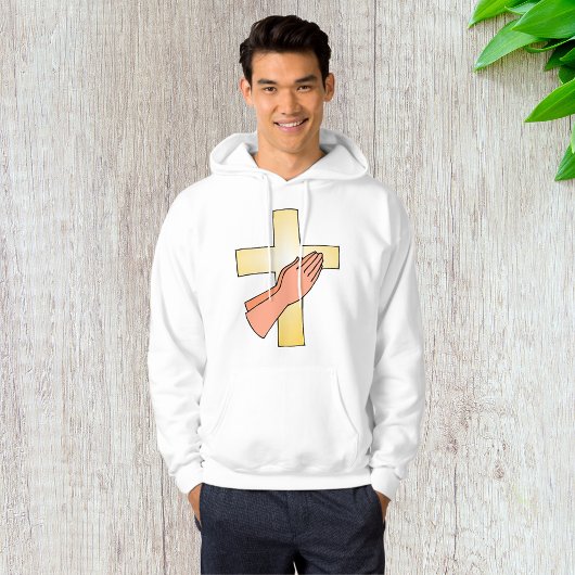 Handen bij Cross Mannen Hoodie