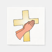 Handen bij Cross Paper servetten (Voorkant)