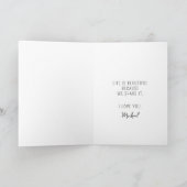 Handen bij elkaar sinds Jubileum Kaart (Binnen)