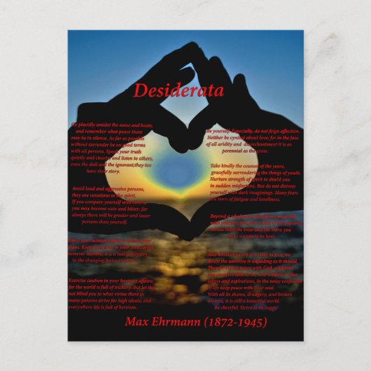 Handen Briefkaart (Voorkant)