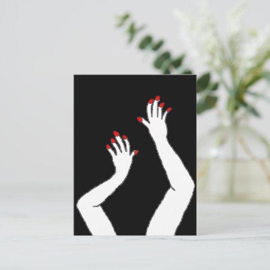 Handen Briefkaart (Staand voorkant)