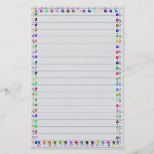 Handen Briefpapier