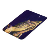  handen die bidden met de ster van Bethlehem Magneet (Linkerzijde)