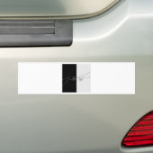 Handen die de creatie van Adam tonen Bumpersticker (Op auto)