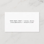 Handen die gereedschap vasthouden | Klusjesman Visitekaartje (Achterkant)