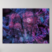 handen die helen poster (Voorkant)