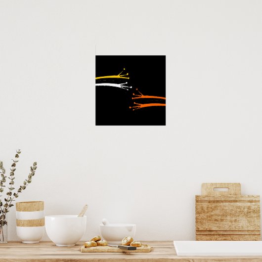 handen en kranen 049 poster (Keuken)