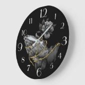 Handen en Roos bidden  Grote Klok (Hoek)