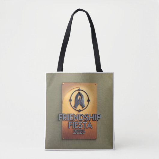 Handen Fiesta Tote Bag (Voorkant)